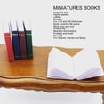 thumbnail image 6 of YINKUU Toys for Boys and Girls 3-6 Years 20pcs 1/12 1/6 Scale Miniatures Books 4 Colors Vivid Lovely Portable Decoration Books, 6 of 21
