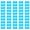 pearlescent cyan, variant on 50 Pieces Colorful Envelopes V Flap Mailing Envelopes for Wedding Invitations, Checks, Invoices, Business Announcements