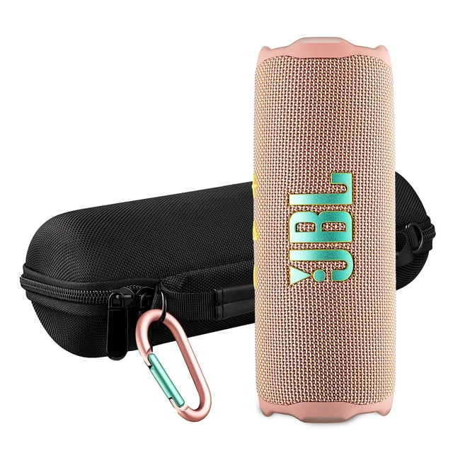 Altavoz Bluetooth JBL FLIP 7 impermeable con funda X-Halo rosa