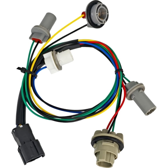 Left Right Tail Lamp Harness 92450-B2000 Compatible with Kia Soul Base 2014-2019, Soul EV Battery 2015-2019 SUV Engine Gas 1.6L 2.0L L4 LH RH Socket & Wire Wiring Sport Utility