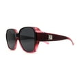 thumbnail image 3 of Polarized Large Oversized Barricade Rectangle Fit Over OTG Sunglasses Burgundy Black, 3 of 4