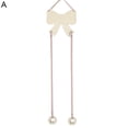 thumbnail image 1 of Hair Bow Holder Eco-friendly Hollow Pattern Wood Cute Ornament Hairpin Storage Rope for Kids Room, 1 of 10