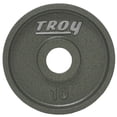 thumbnail image 3 of 300 lb. Cast Iron Olympic Weight Plate Set w/ Bar by Troy Barbell, 3 of 4