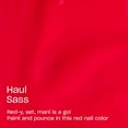 thumbnail image 3 of Esmalte de uñas OPI RapiDry Haul Sass rojo brillante vegano, 3 of 6