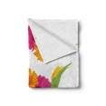 thumbnail image 2 of Letter S Soft Flannel Fleece Throw Blanket, Fragrance C Garden Flourishing Nature Essence of Nature in Alphabet, Cozy Plush for Indoor and Outdoor Use, 70" x 90", Orange Hot Pink Green, by Ambesonne, 2 of 6