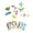 B, variant on 3D DIY Assembly Puzzle Educational Building Craft for Family Screen Activity Kids and Adults
