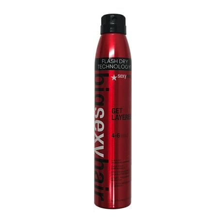 Big Sexy Hair Get Layered Flash Dry Thickening Hairspray 8 (Best Hair Thickening Products For Men)