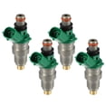 thumbnail image 1 of Coche Combustible Inyector Boquilla para Toyota Paseo 1.5L - 4 Unidad Plata Tono, 1 of 7