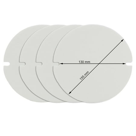 

JINGT Stove door glass seal Flue pipe gasket material 2mm Heat Resistant up to 1200°C