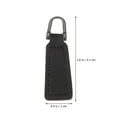 thumbnail image 2 of Milisten 20Pcs Black Coat Zipper Puller Made of Quality Material for Easy Replacement and Repair, 2 of 8
