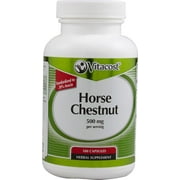 Vitacost Horse Chestnut - Standardized -- 500 mg per serving - 180 Capsules  ( packaging has been updated )
