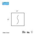 thumbnail image 4 of 12 Inch x 12 Inch Smooth Headrest Sheets with "S" Faceslit, 1000 sheets, 3Plusthree, For Chiropractic Exam Table or Massage Table, 4 of 4