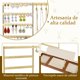 thumbnail image 5 of Organizador de Joyas, Organizador de Aretes de 5 Niveles Estante de Joyas, Exhibición de joyas de Collares, Joyero Organizador Para Guardar Pulseras Pendientes Anillos Relojes, 5 of 8