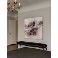 thumbnail image 5 of "Purple Flowers 2" Painting Print on Wrapped Canvas, 5 of 6