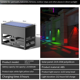 thumbnail image 2 of Luces solares de pared para exteriores, luces LED impermeables para escaleras, luces solares para patio exterior, multicolor, 2 of 5