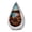 Motocycle-2, variant on Motorcycle Memorial Mini Urn for Human Ashes Men - 3 Inch Cloud Tribute Keepsake - Blue Teardrop Urns for Human Ashes Adult Female Small