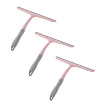 Standard Shower Scraper for Glass Doors, Multi-Purpose Window Cleaner, Mini Window Scraper for Home Windshields (A)