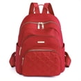 thumbnail image 6 of PRIYAL Women's Lightweight Large Capacity Backpack  Pastel Pink, Spacious Daypack with Front Zipper Pocket & Side Pockets, Elegant Minimalist design for Work, Travel, Everyday Use, 6 of 14