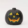 thumbnail image 2 of Large Lighted Halloween Pumpkins, Halloween Jack-O-Lantern, Plastic Pumpkin Lantern for Thanksgiving, Halloween Pumpkins Decoration for Indoor Outdoor, 2 of 7