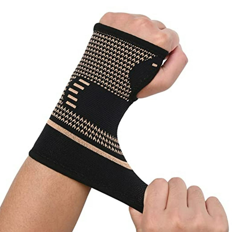 Wrist Compression Gloves Wrist Support Sleeve for Tendonitis, Golf