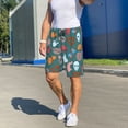 thumbnail image 4 of Salouo cute Skull organ Pattern Men's Sleep Pajama Shorts,Pajama Bottoms Elastic Waistband Sleep Pajama Short PJ Shorts for Men -Large, 4 of 6
