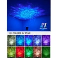thumbnail image 4 of FYBTO Galaxy Projector, Bluetooth Music Moon Star Galaxy Light, Timer Remote Bedroom Decor,43 Light Modes Star Projector,Voice Control Light Projector for Bedroom, Starlight Projector for, 4 of 5