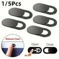 thumbnail image 2 of 1/5pcs Webcam Cover Shutter Slider Plastic Camera Cover Phone Lens Sticker For IPhone PC Laptop, 2 of 9