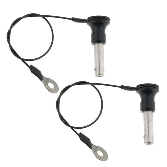 2 piezas de bloqueo DYNWAVEMX acero inoxidable pasadores de liberación rápida 8 mm 20 mm antioxidante