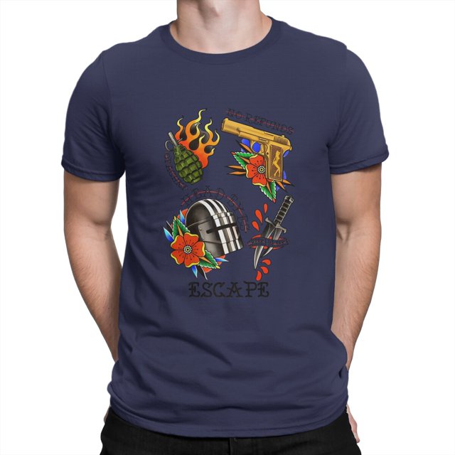 Camisetas Head Eyes para hombre, camisetas de algodón con humor de Escape From Tarkov, camisetas de manga corta con cuello redondo, idea de regalo.