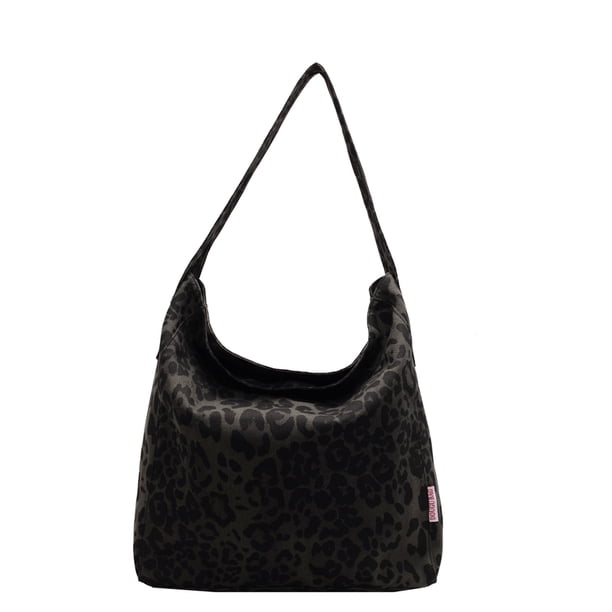 Bolso Superior Bolsas Holgazanes Mujeres Leopardo Hombro Con ()