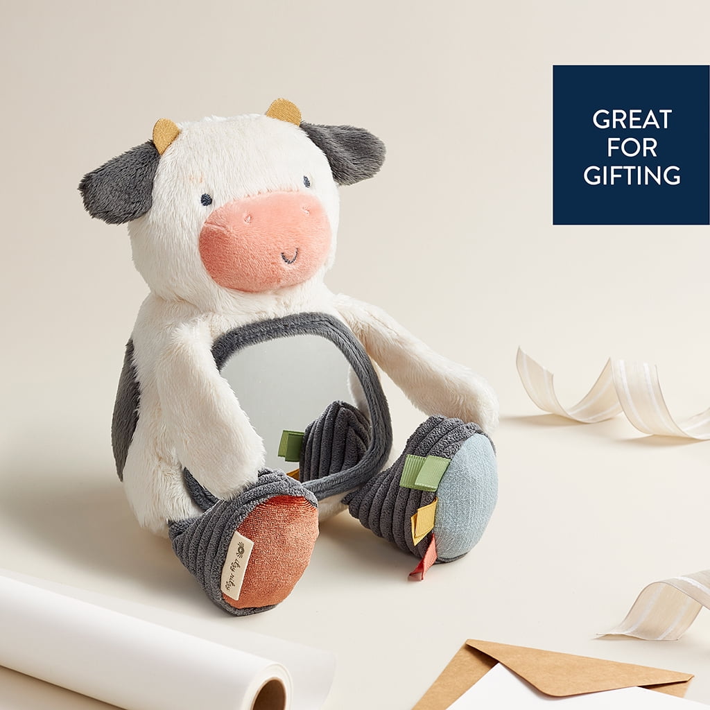 Itzy Ritzy Mirror Toy - Cow