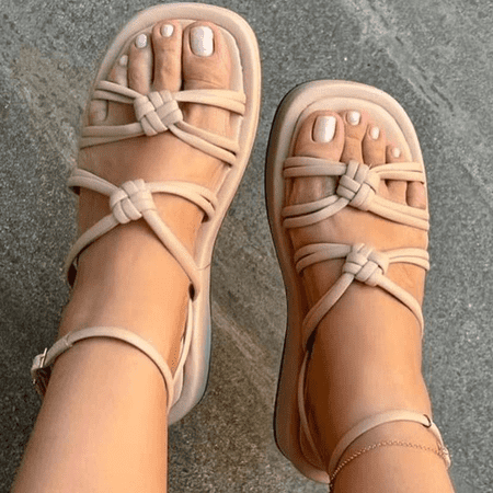 

Sandals Ankle Strap Summer Sandals Heels Shoes Women Platform Sandalias Mujer Elegant Woman Heeled Shoes Summer Footwear