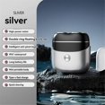 thumbnail image 2 of Mini Electric Shaver Portable Rotating for Men, 2 of 5