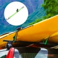 thumbnail image 7 of Boat Trailer Transom Tie Down Straps 1"x5', 1763lbs Ratchet Adjustable Straps with S Hook, Green, 7 of 7