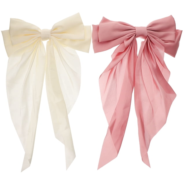 2 Pcs Grandes Pinces à Cheveux Barrettes à Ressort Accessoires pour Femmes Adolescentes Habillage