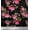 Black, variant on Soimoi Cotton Duck Fabric Leaves,Rose & Peony Floral Decor Fabric Printed Yard 42 Inch Wide