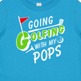 thumbnail image 4 of Inktastic Going Golfing with My Pops Kids Golf Boys or Girls Baby T-Shirt, 4 of 5