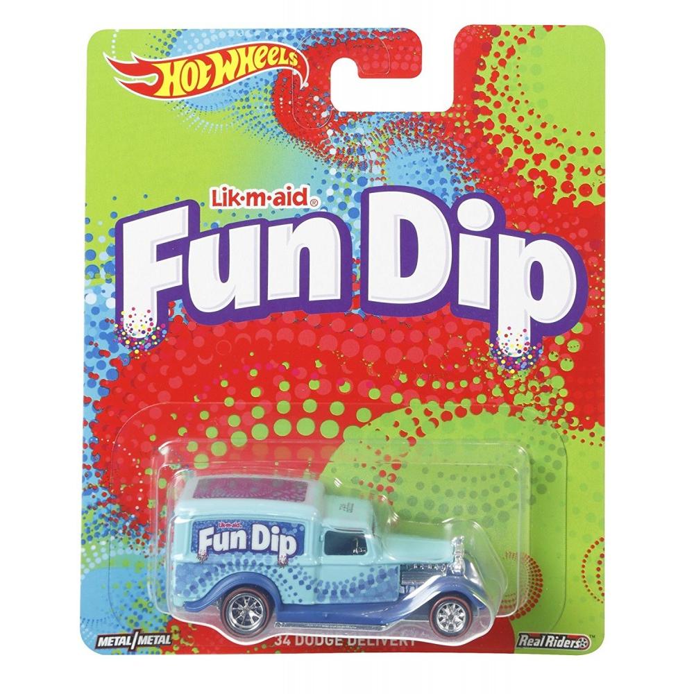Hot Wheels Fun Dip 34 Dodge Delivery Car Play Vehicle