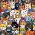 thumbnail image 3 of CafePress - Adorable And Curious Cats Fantasy T Shirt - Men's Classic Cotton T-Shirts, 3 of 3