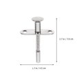 thumbnail image 2 of 10pcs Plunger Latches Stainless Steel Storage Door Lift Adjustment Rod Latch, 2 of 9