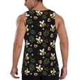 thumbnail image 3 of Xecao Bees Men's Tank Top Workout Quick Dry Sleeveless Gym Jogging Muscle Shirts Summer Swim Beach Tops, 3 of 9