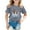 Grey, variant on Toddler Shirts Taste Printing Fashion Round Collar Loose Hugh Leisure With Short Sleeves Girls' Tops, Tees White 8 Years-9 Years