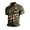 Z30-Army Green, variant on XDZJLR Men's Golf Shirts Patriotic Independence Day Print Short Sleeve Tops Celebrations Big And Tall Men Polo Shirts S-5Xl