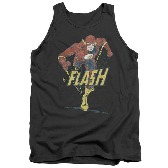 Dc Flash - Desaturated Flash - Tank Top - Large