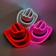 thumbnail image 3 of Sombrero de vaquero con luz LED para perro y gato, sombrero pequeño de vaquero con iluminación LED, ideal para vacaciones en la playa, Verano, 3 of 5