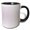 Black/White, variant on 3drose, Geometrical Dot Pattern Background - Abstract Vector Design, 11oz Mug