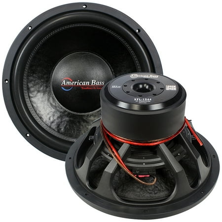 2000 Watt Max 15 Inch 4 Ohm Dvc Car Speaker Woofer Car Audio Woofers For (Best Bass Tube For Car)
