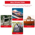 thumbnail image 5 of ifundom Slow Moving Vehicle Safety Sign made of Reflective Film for Drivers 1Set, 5 of 5