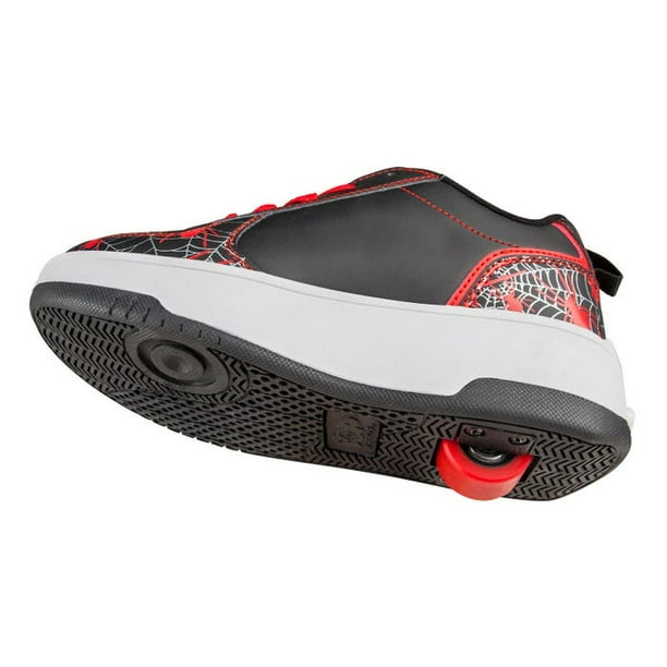 Tenis Patin Pop By Heelys Para Niño Negras Estapado Arañas Talla