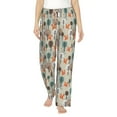 thumbnail image 2 of Lsque Squirrels and Trees Print Women's Pajama Pants, Lounge Pant - Comfortable Home Wear,Elastic Waistband, Stylish Design-XX-Large, 2 of 9